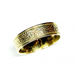 18 ct gold wedding ring