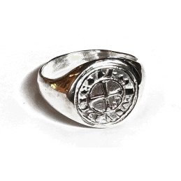 STERLING SILVER SIGNET RING